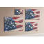 Wall Mounted bulletin board print decorative wall pin board for wall decorative corkboard American flag