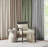 Faux Leather Plaid Curtain Panel - Tab Top with Fleece Lining, 1 Pc Panel Only