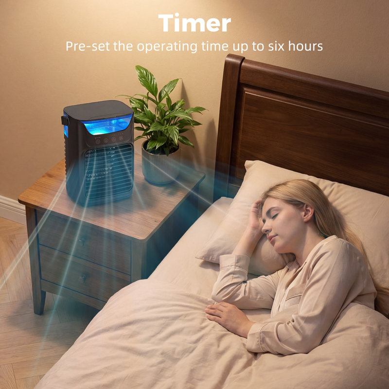 Desk Fan, Black