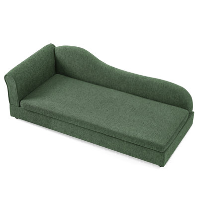 Orthopedic Dog Bed with Supportive Bolster, Large Washable Pet Bed for Medium Dogs, Thick Cushion Dog Sofa Bed