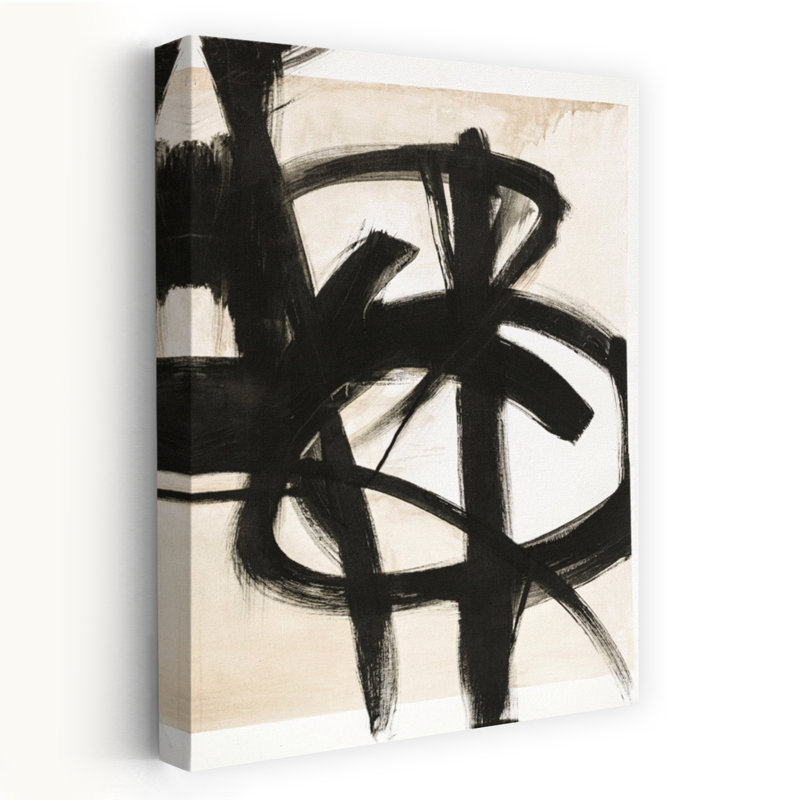 Graphical Shapes 7, art abstrait minimaliste, H 24 po x l 16 po