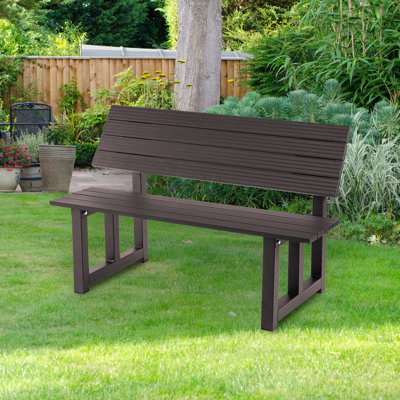 Abimelec Aluminum Outdoor Bench