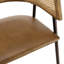 Alphon 48cm H Upholstered Armchair in Brown