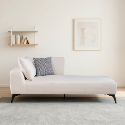Simple chaise longue de loisir d'intérieur