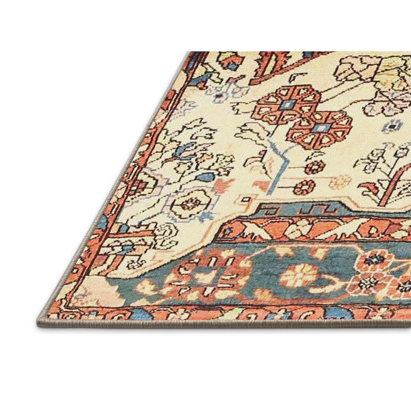 Oriental Indoor Rug, Rectangle 5' x 7'