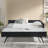 Full Size Daybed With Trundle, Tufted Velvet Sofa Bed Frame, Comfortable Backrest And Armrests For Modern Living