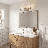 Amabella 2-Light Dimmable Nickel Vanity Light-51363459-51363458
