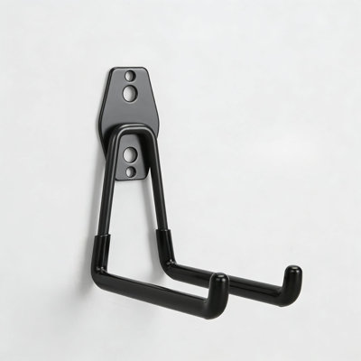 Heavy Duty Garage Storage Hooks Set - 16 Sturdy Steel Hooks With Slip-Resistant Coating For Organizing Ladders, Bikes, Tools