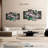 Harnek Boho Orchid Landscape Black