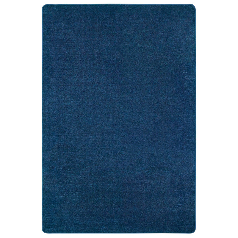 Tapis bleu clair Mt St Helens, Rectangle 7 pi 6 po x 12 pi