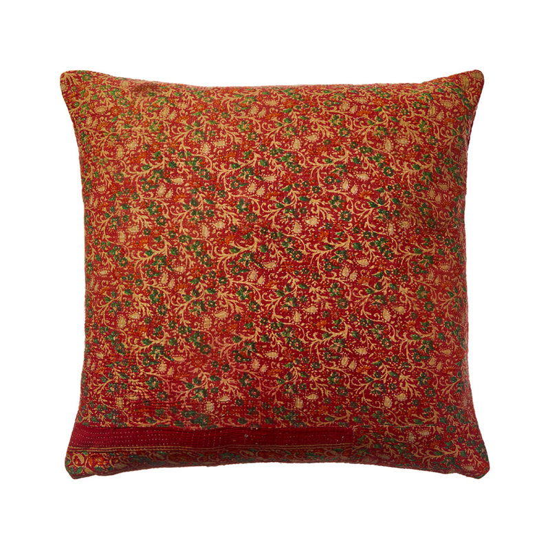 Oreiller One Of A Kind Overdye Kantha Dec
