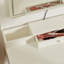 Bureau de maquillage avec miroir amovible et lumières