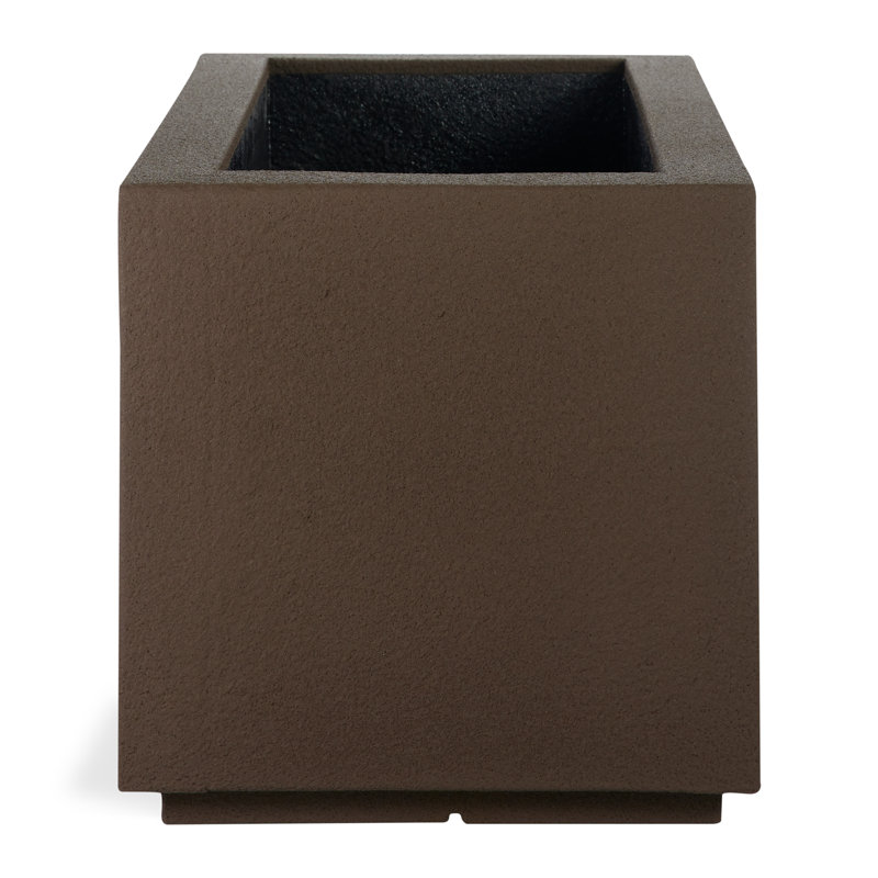 Argentine Trough Planter, Chocolate Brown
