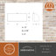 Applique murale d'extérieur bronze foncé à 4 lumières H 4,75 po Adeliza Adelda-822800843-925663969