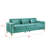 Dwayne 86.6" Square Arm Sofa-1850987392