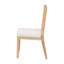 Balin & pari Clarington - Chaise d'appoint en bois avec assise rembourrée et dossier à broche, brun naturel Clarington-1111567625