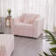 44,9 "doux et modulaire en rose - confortable et tendance pour la maison. Matériaux. Coussins lavables amovibles. Rangement hydraulique. Style contemporain. 2 chambres à coucher du salon extrêmement élégantes. Solide-133044548