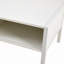 Table basse de 40,16 po en rotin, porte coulissante pour le rangement, pieds en métal, table moderne pour le salon