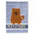Chow-chow roux assis sélectionné