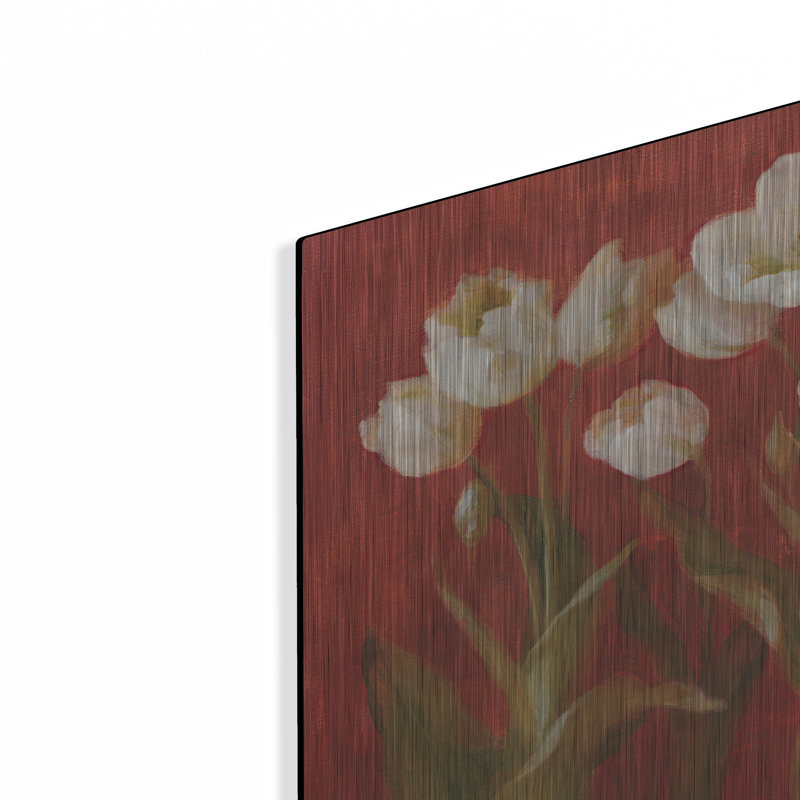  'Tulip Garden' by Danhui Nai Metal Wall Art