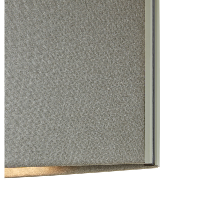 Noren 1 - Light LED Pendant, 13.78" H x 59.45" W x 8.27" D, Light Gray
