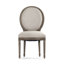 Linen Upholstered Side Chair