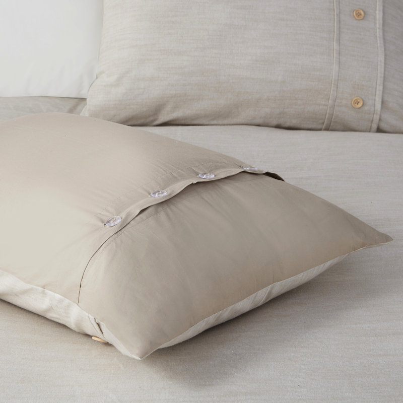 Housse de couette en coton biologique naturel - Style respirant et confortable