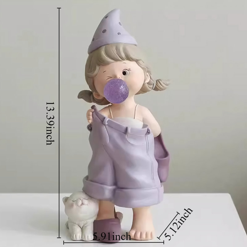 Figurines & Sculptures, Purple