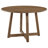 Malanna 5-piece Round Solid Wood Dining Set Walnut