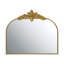 Miroir mural 39,5 "x 35" avec cadre en métal et miroir mural pour salon Bedrrom