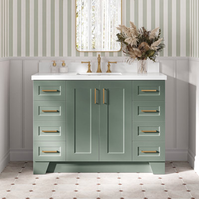 Freitas 48'' Solid Wood Single Bathroom Vanity