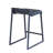 Martiana Upholstered Counter Stool with Metal Frame-748568077
