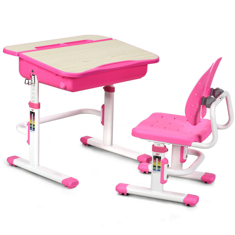 Ensemble de bureau d'art 26,5 po Oleary, Rose