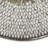 Aluminum Metal Side End Silver Accent Table