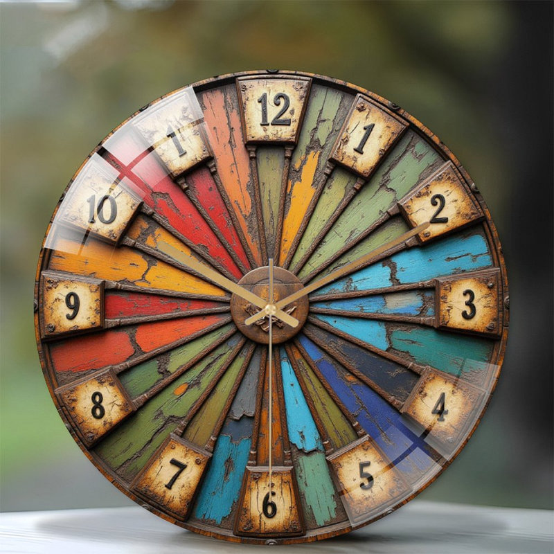 Horloge murale 12 po