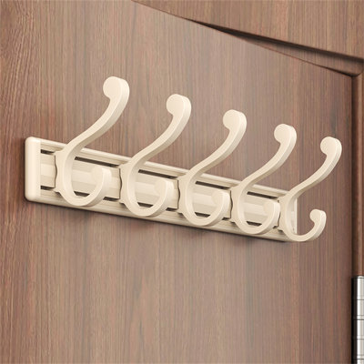 Ragenia Metal Freestanding 5 - Hook Wall Mounted Coat Rack