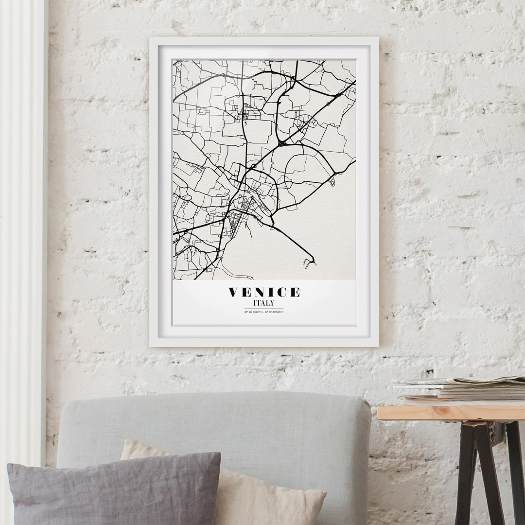 Poster Venice Map