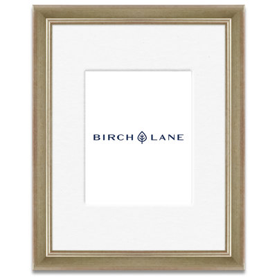 Wood Picture Frame with Mat