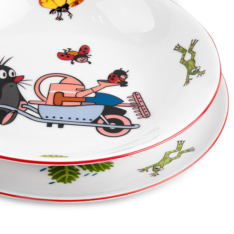 Krtek The Mole Czech Porcelain Dinnerware Set