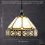 14cm H Glass Empire Pendant Shade ( No Direct Attachment Method ) in Green