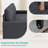 77.2" Upholstered Convertible Sleeper Sofa Bed -191795376