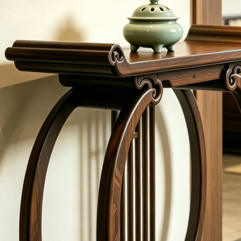 Console de style chinois rétro