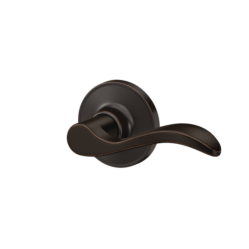 Seville Lever Hall and Closet Lock, Aged Bronze