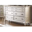 Commode double 6 tiroirs l 63 po