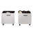 Benjara Solid Wood Bin