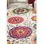 Tapis multicolore à motif floral Hertzler-516601113