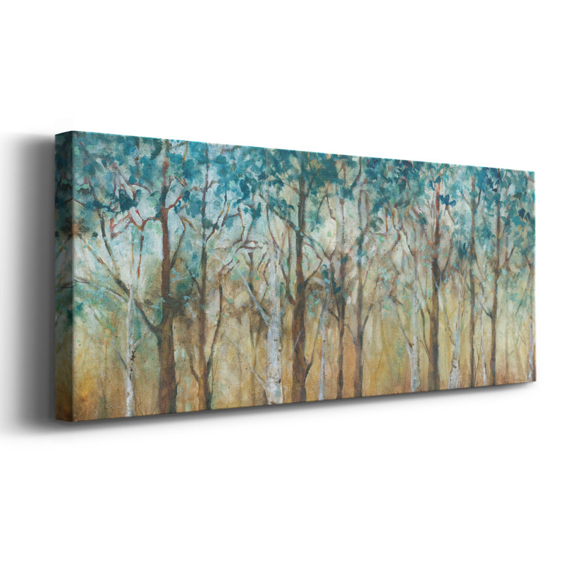 " Sunlit Birch Grove ", 24" H x 60" W x 1.5" D