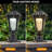 Retro Solar Lights With Dimmable LED 1 Pack