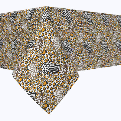 Woen Animal Print Tablecloth