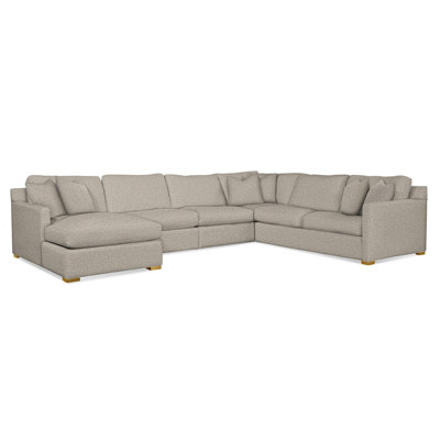 Bel-Air 155" Wide Right Hand Facing Down Cushion Stationary Corner Sectional by Braxton Culler